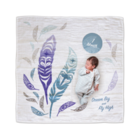 Baby Blanket - Feather by Simone Diamond