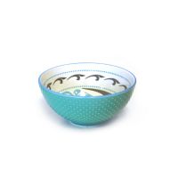 Small Porcelain Art Bowl - Killer Whale by Trevor Angus
