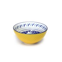 Small Porcelain Art Bowl - Hummingbird by Maynard Johnny Jr