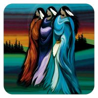 Betty Albert's Three Sisters Coasters