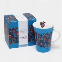 Norval Morrisseau Mug - Flowers and Birds