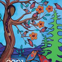 2021 Weekly Planner - Mother Earth with Her Birds by Pam Cailloux