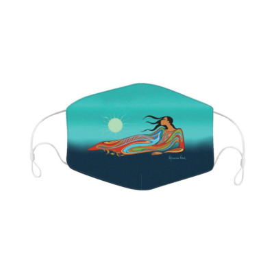 Face Mask - Mother Earth by Maxine Noel