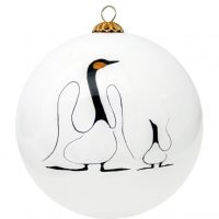 Benjamin Chee Chee Learning Glass Ornament