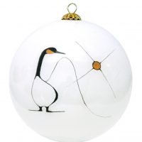 Benjamin Chee Chee Good Morning Glass Ornament