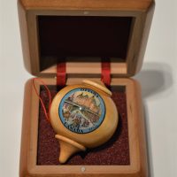 Wooden Christmas Ornaments - Ottawa and Château Laurier