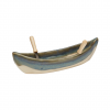 Canoe dip pot from Maxwell Pottery in Seaside colour