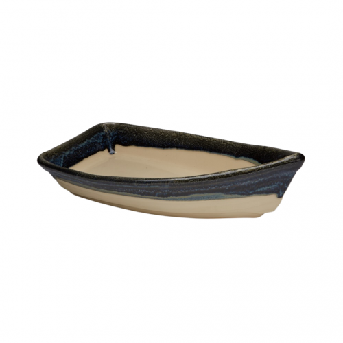 Charcuterie Boat and Baker Bowl by Maxwell Pottery Granite