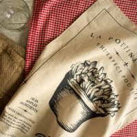 Vintage Poutine Tea Towel
