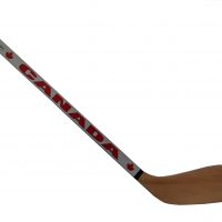 Mini wooden hockey stick