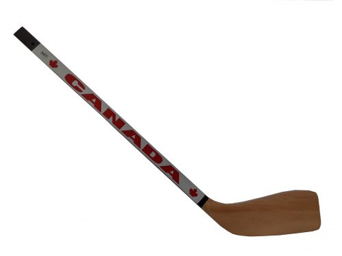 Mini wooden hockey stick