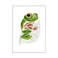 Greeting Card – Flo the Frog