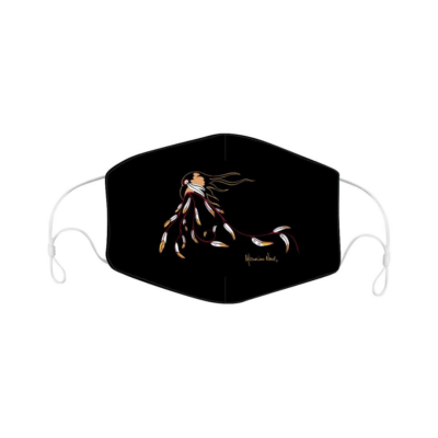 Reusable Face Mask - Eagle's Gift by Maxine Noel