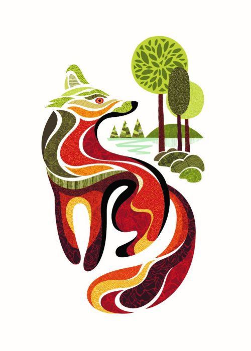 Impression numérique - Reno le renard