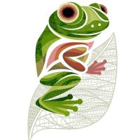 Impression numérique - Flo la grenouille
