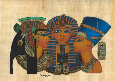 KingTut, Nefertarti and