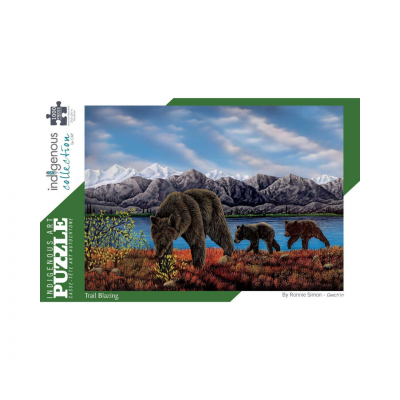 Trail blazing puzzle by Ronnie Simon