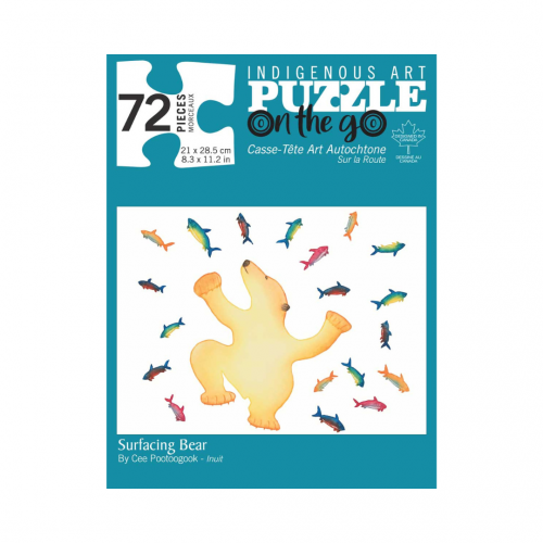 Cee Pootoogook Puzzle – Surfacing Bear