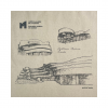 Printed logo of the Canadian Museum of History on 100% Cotton tote bag