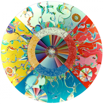 Morning Star Painting by Alex Janvier
