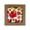 Fall decor, autumn maple leaf coaster set