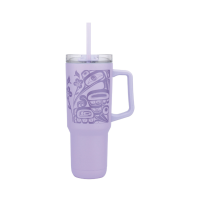 40oz Insulated Tumbler with Straw - Spirit Messenger by