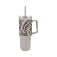 40oz Insulated Tumbler with Straw - Eagle by