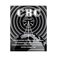 CBC radio signal print by Damn Fine Prints