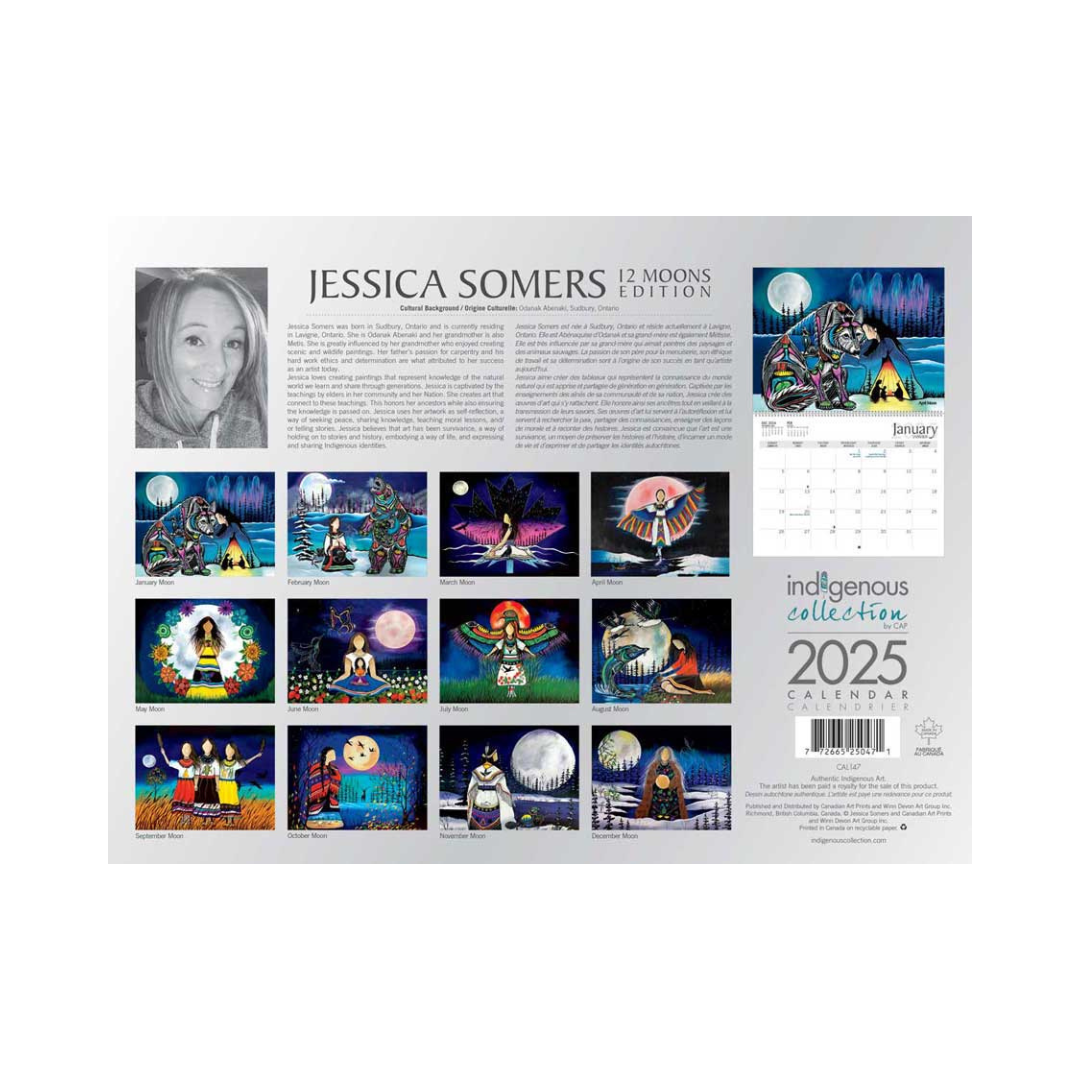2025 Calendar Artista Sib Gerladina
