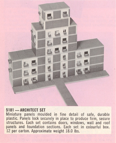 Ensemble d'architecte