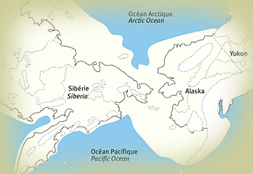 Map - Beringia - Courtesy of Richard Morlan