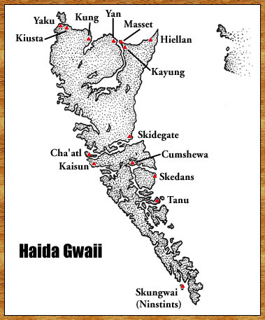 CARTE - HAIDA GWAII