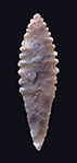 pointe en pierre taillée; MCC S91-962