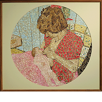 La mère allaitant l’enfant - IMG2008-0080-0035-Dm
