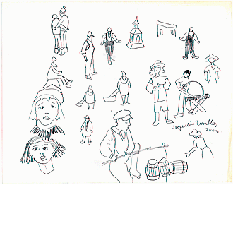 Esquisse au crayon - Archives, 2009-H0015.1.3.6.28