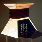 Le gros oiseau (cabinet à boisson) (détail)