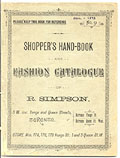 Simpson au long des siècles, 
Simpson's 1893, page de couverture.