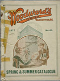 Page de couverture, Woodward's Spring 
Summer 1927. 