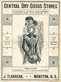 J. Flanagan, Central Dry Goods Stores, 
ca 1900-03, cover.