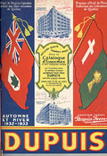 Dupuis Frères automne hiver 
1932-1933, 
page de couverture.
