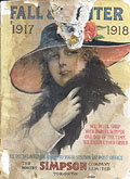 Chic et bon goût, Simpson's Fall 
Winter 1917-1918, page de couverture.