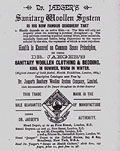 Dr. Jaeger's sanitary woollen system, 
1886.