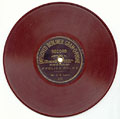 Seven-inch record, Berliner 
Gramophone, ca 1902.