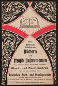 German Book and Music Store catalogue, 
1937.