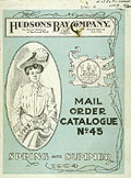 Hudson's Bay Company Spring Summer 
1904, page de couverture.