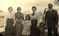 La famille Le Goff, vers 1910-1912.