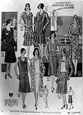 Pretty outfits for women, Eaton's 
Spring Summer 1930, p. 12.