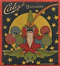 Caley's Christmas Crackers in Eaton's 
Jolly Crackers box.