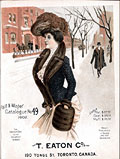 Faites confiance à Eaton, 
Eaton's Fall 
Winter 1902-1903, page de couverture.