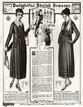 Robes de style, Eaton's Fall Winter 
1918-1919, p.33.